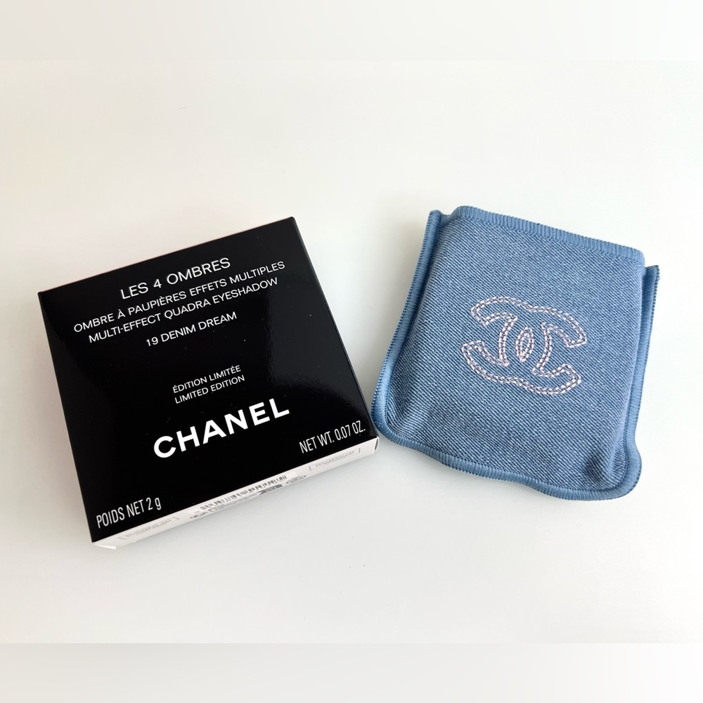 🌸Chanel Les 4 Ombres Eyeshadow Palette in #19 “Denim Dream” (Spring 2026) - Picture 2 of 4